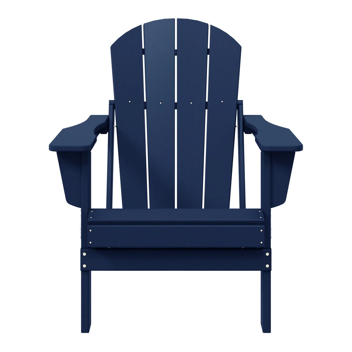 Polytrends Laguna Fade Resistant All Weather Outdoor Patio Folding Adirondack Chair