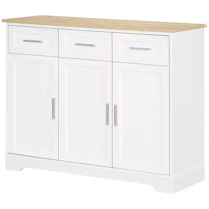 Aparador buffet de cozinha moderno com arrumação, ilha de cozinha, armário de sala de jantar, mobiliário de sala de estar