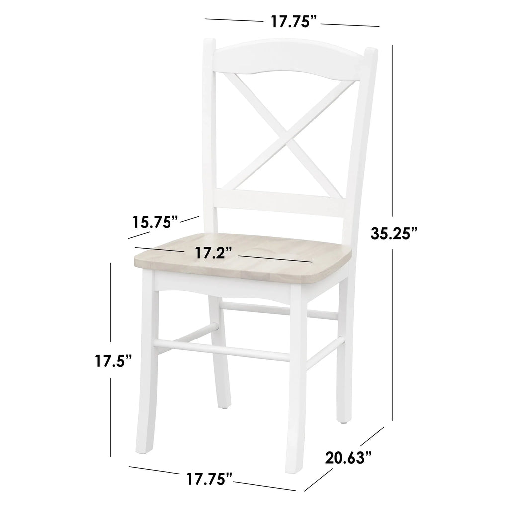 Sedie da pranzo Country Cottage Simple Living (set di 2)