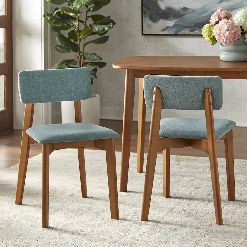 Set da pranzo Nettie in legno massello da 4 pezzi Simple Living