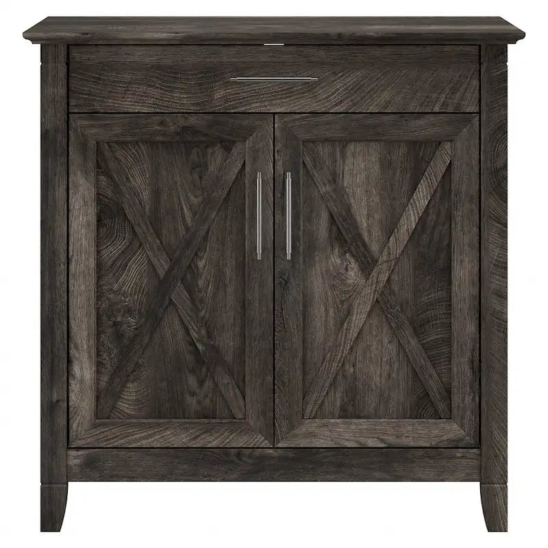 Bureau secrétaire Key West avec meuble de rangement, par Bush Furniture