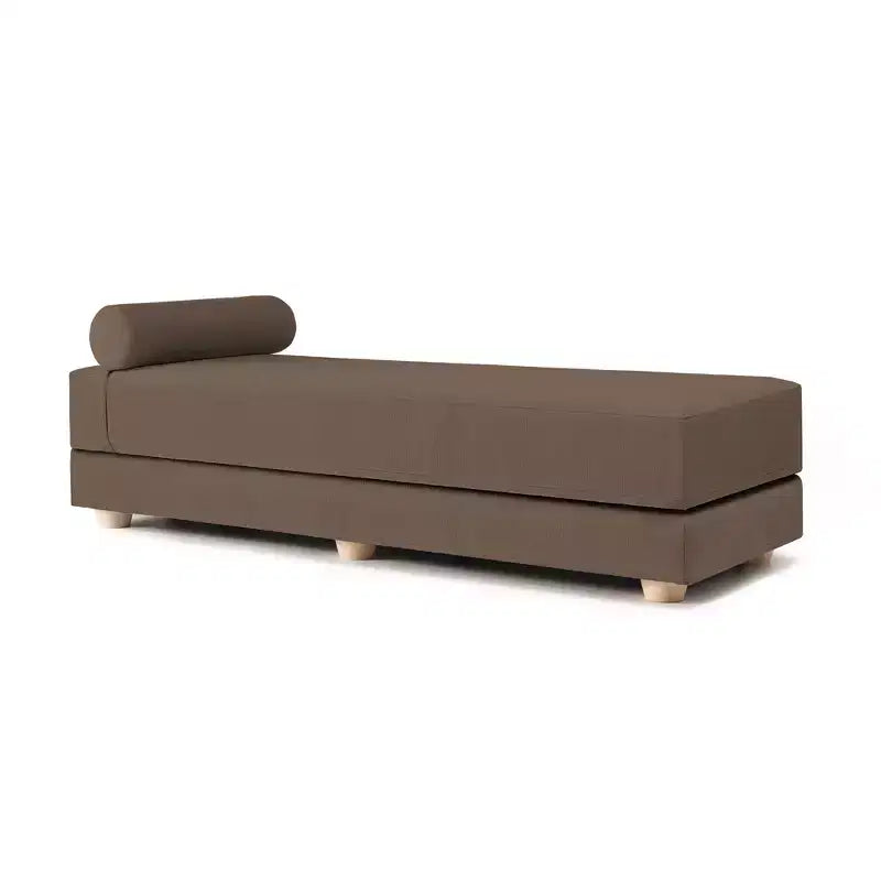 Letto da giorno / divano letto pieghevole matrimoniale - Microvelvet