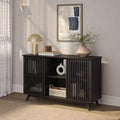 Madia Mid-Century Moderna in Legno Massello con 2 Ante