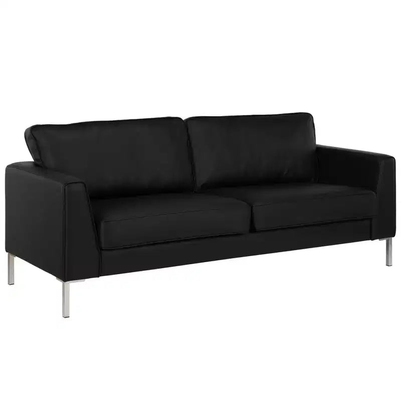Divano Monroe, Similpelle Nera