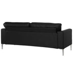 Divano Monroe, Similpelle Nera