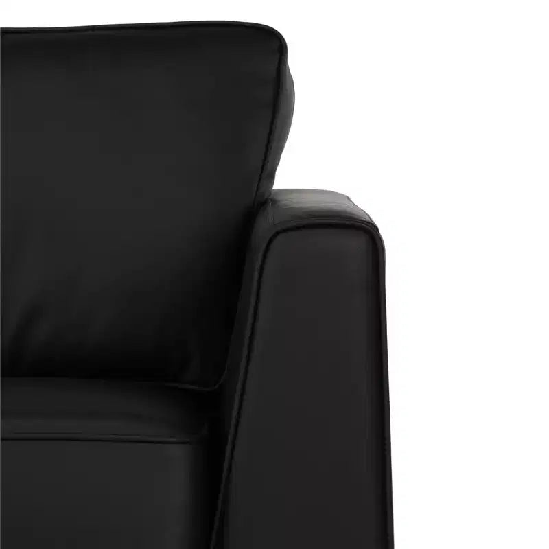 Divano Monroe, Similpelle Nera