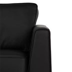 Divano Monroe, Similpelle Nera