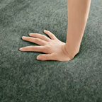 Pouf contenitore compatto in velluto
