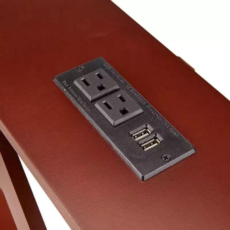 Consolle Stretta con Presa Integrata 33H