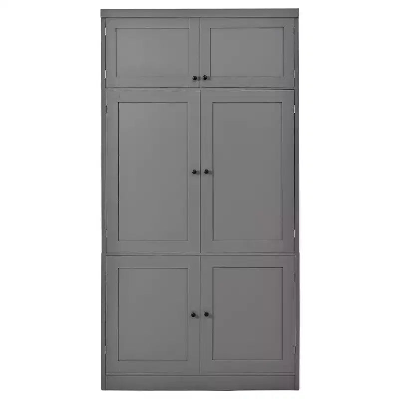 Dispensa da cucina autoportante alta 203,4 cm, buffet, armadio contenitore grande
