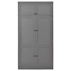 Dispensa da cucina autoportante alta 203,4 cm, buffet, armadio contenitore grande
