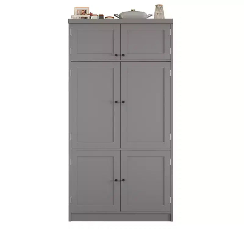 Dispensa da cucina autoportante alta 203,4 cm, buffet, armadio contenitore grande