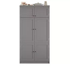 Dispensa da cucina autoportante alta 203,4 cm, buffet, armadio contenitore grande