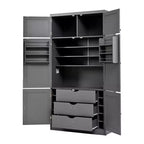 Dispensa da cucina autoportante alta 203,4 cm, buffet, armadio contenitore grande