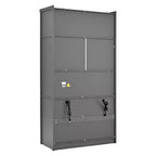 Dispensa da cucina autoportante alta 203,4 cm, buffet, armadio contenitore grande