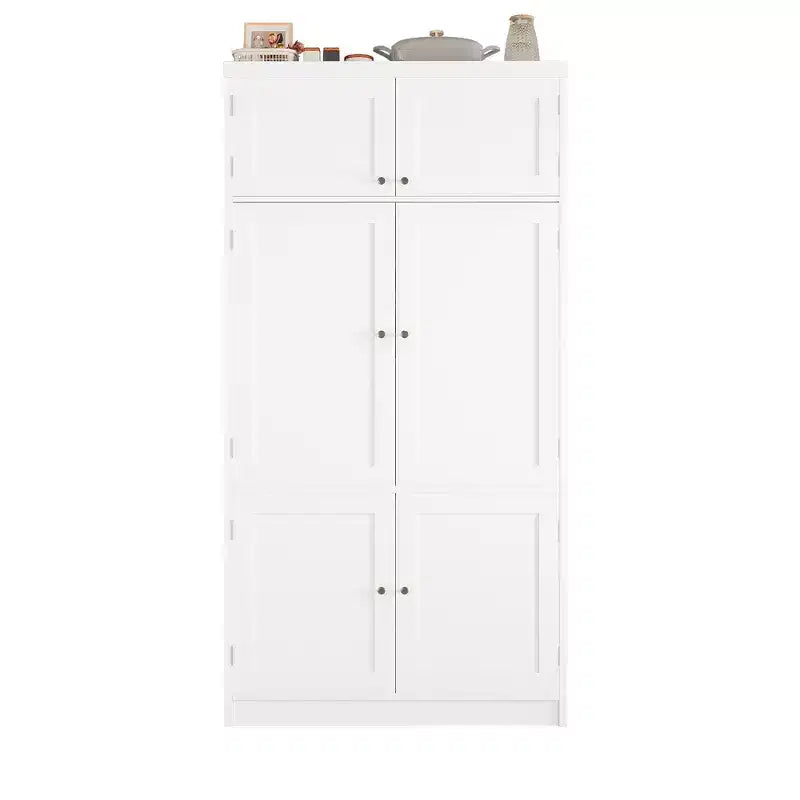 Dispensa da cucina autoportante alta 203,4 cm, buffet, armadio contenitore grande