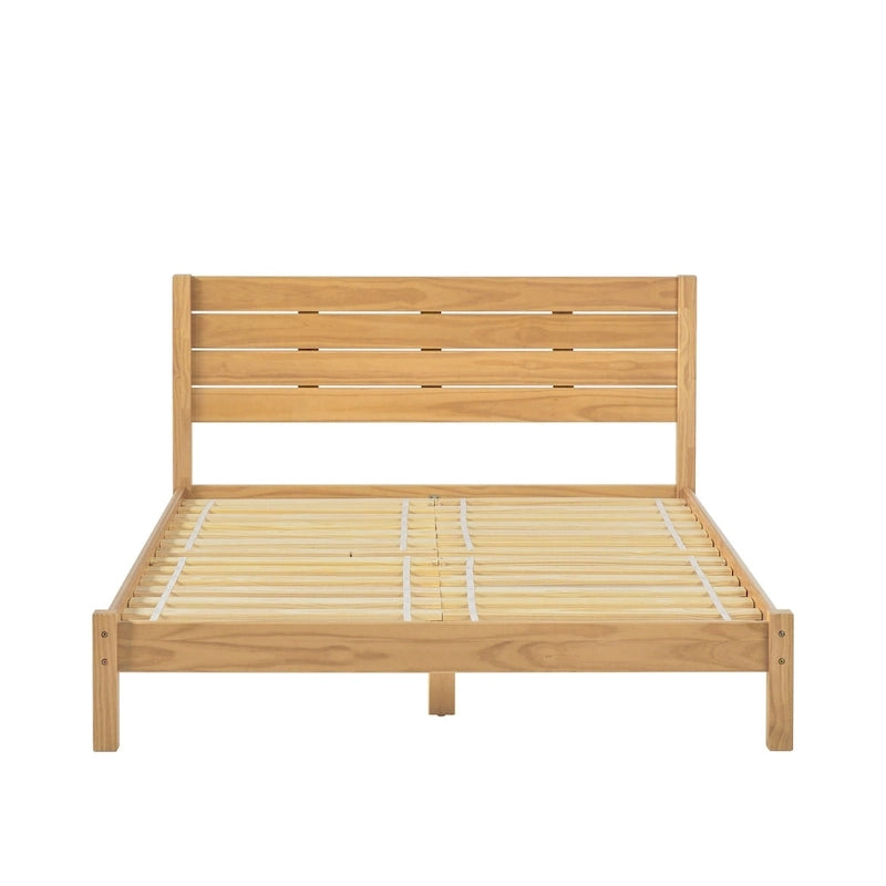 Giroletto Queen Size Minimalista, Legno Massello di Pino