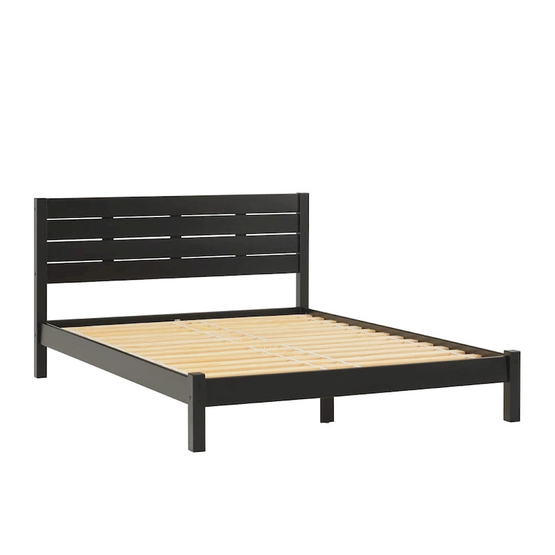 Giroletto Queen Size Minimalista, Legno Massello di Pino