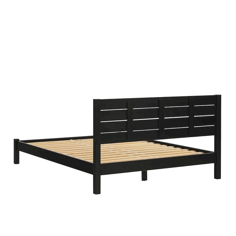 Giroletto Queen Size Minimalista, Legno Massello di Pino