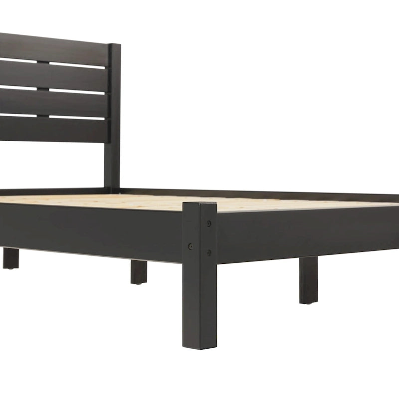 Giroletto Queen Size Minimalista, Legno Massello di Pino
