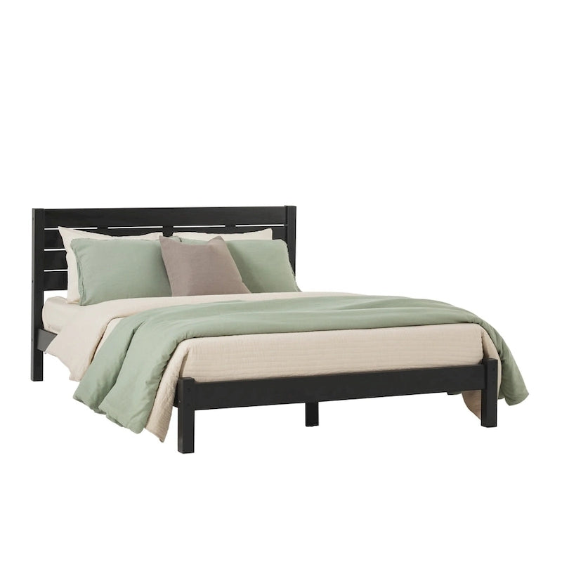 Giroletto Queen Size Minimalista, Legno Massello di Pino