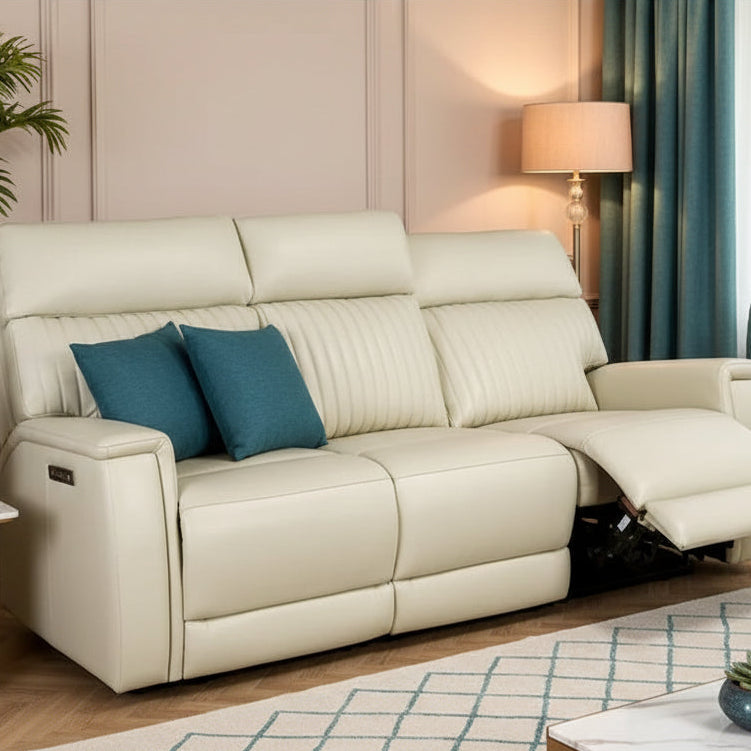 83.5 Leather Zero Gravity Power Reclining Sofa with Power Headrest and Power Lumbar,USB&USB-C Port
