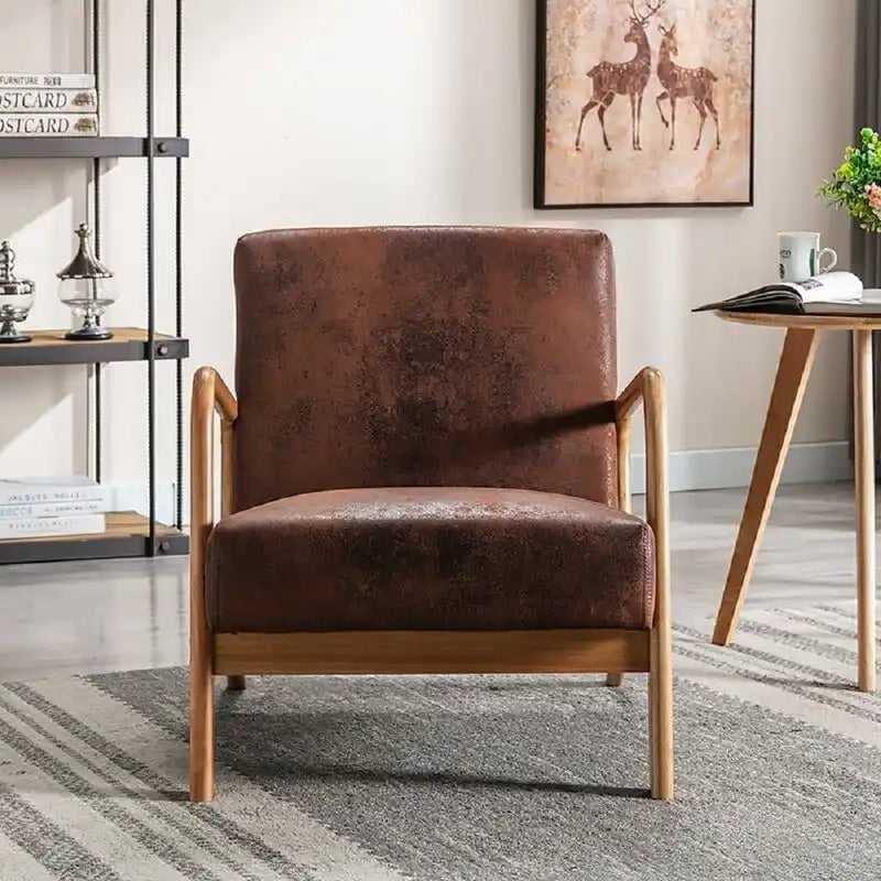 Fotel Glostrup w stylu vintage, inspirowany nowoczesnym wzornictwem połowy XX wieku