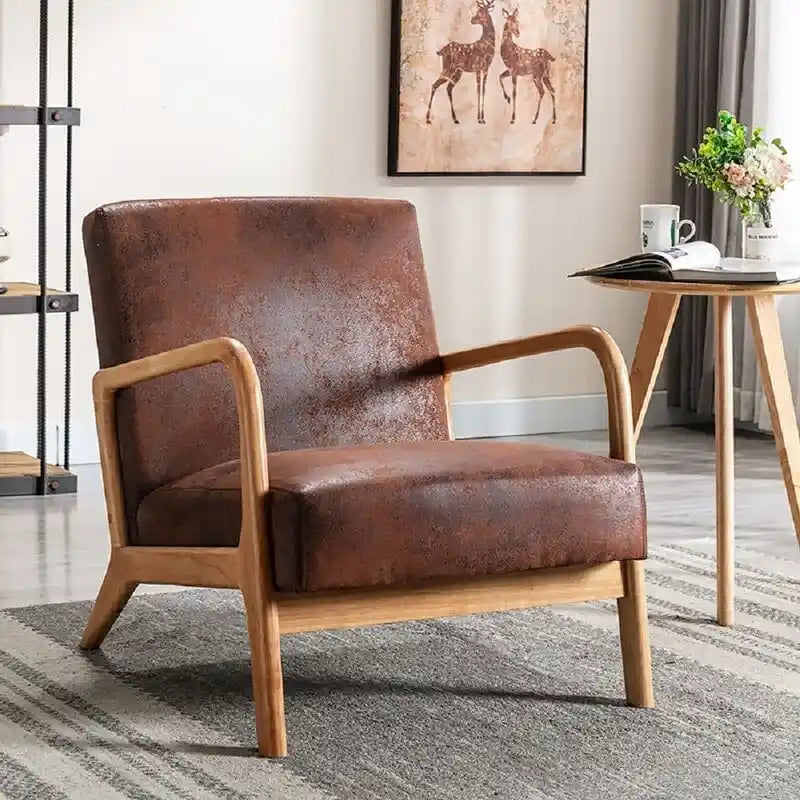 Fotel Glostrup w stylu vintage, inspirowany nowoczesnym wzornictwem połowy XX wieku