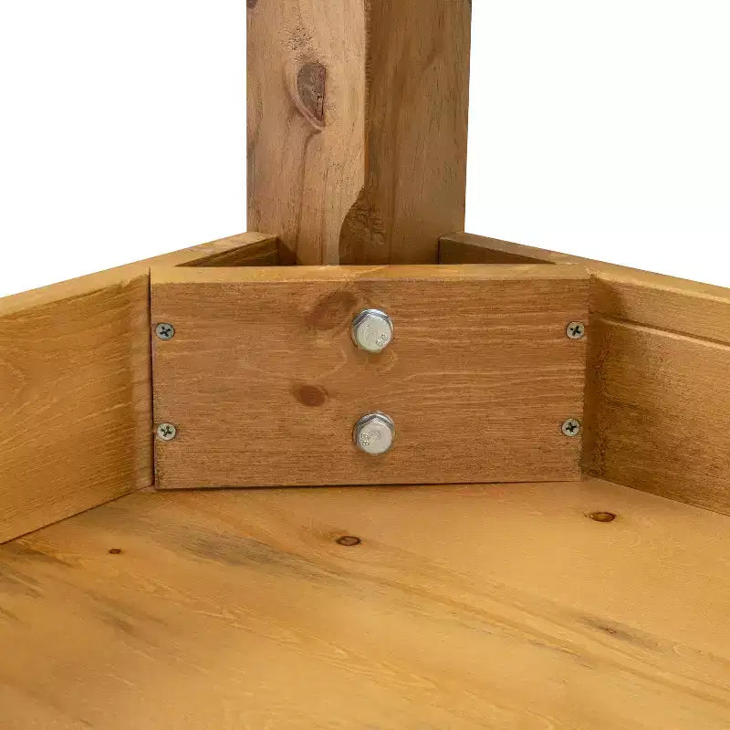 Tavolo da pranzo rettangolare in pino massello Flash Furniture, 46 x 30