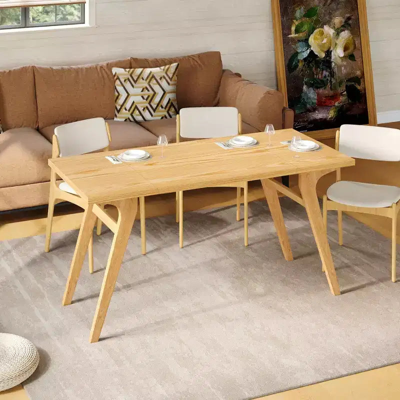 Table basse 2-en-1, table à manger extensible, table à hauteur réglable pour la maison et le bureau, gain de place - ModernLuxe