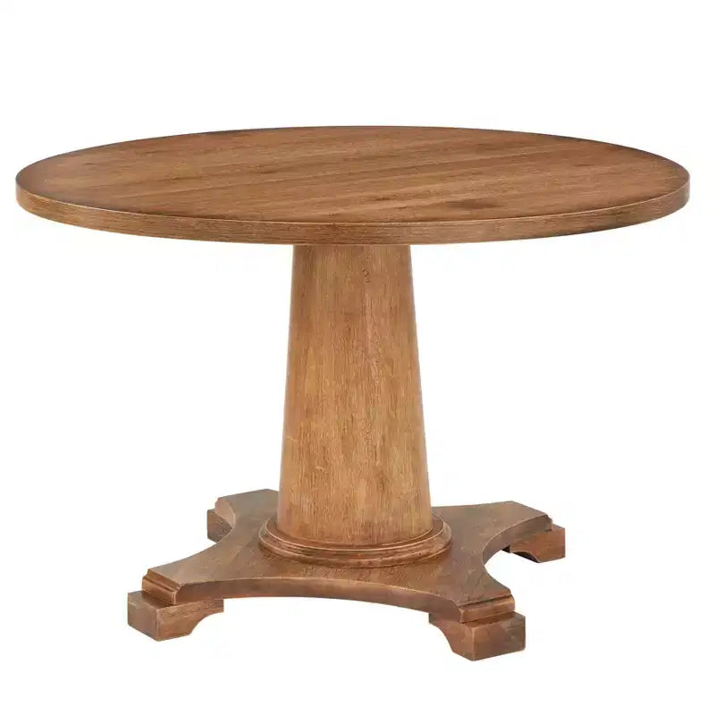 Conjunto de jantar banquette Kerrington de 4 peças Lifestorey, com encosto canelado, nogueira/creme: tecido com aspeto de linho, mesa com pé central