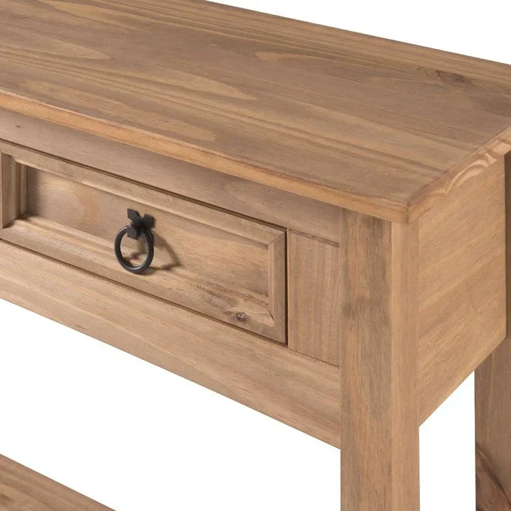 Console d’entrée en bois à 3 tiroirs Corona | Furniture Dash - N/A