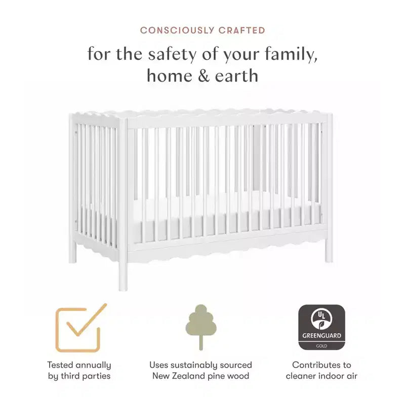 Lettino trasformabile Babyletto Swell 4-in-1 con kit di conversione in letto per bambini