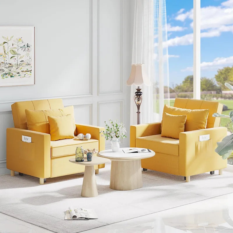Poltrona-cama ajustável, convertível em 3 funções, várias cores, para 1 pessoa