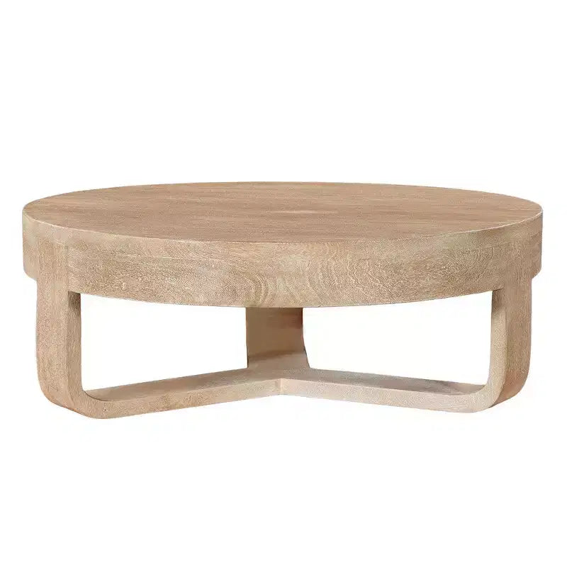 Kulatý konferenční stolek Royal Hampton 32 Inch s otevřenou podnoží ve tvaru saní