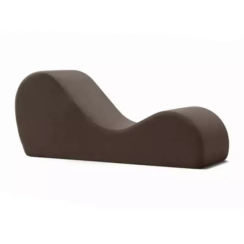 Espreguiçadeira elegante Avana para ioga - fabricada nos EUA - ideal para alongamentos, relaxamento, exercício e muito mais, 60D x 18W x 26H polegadas, cinzento-claro