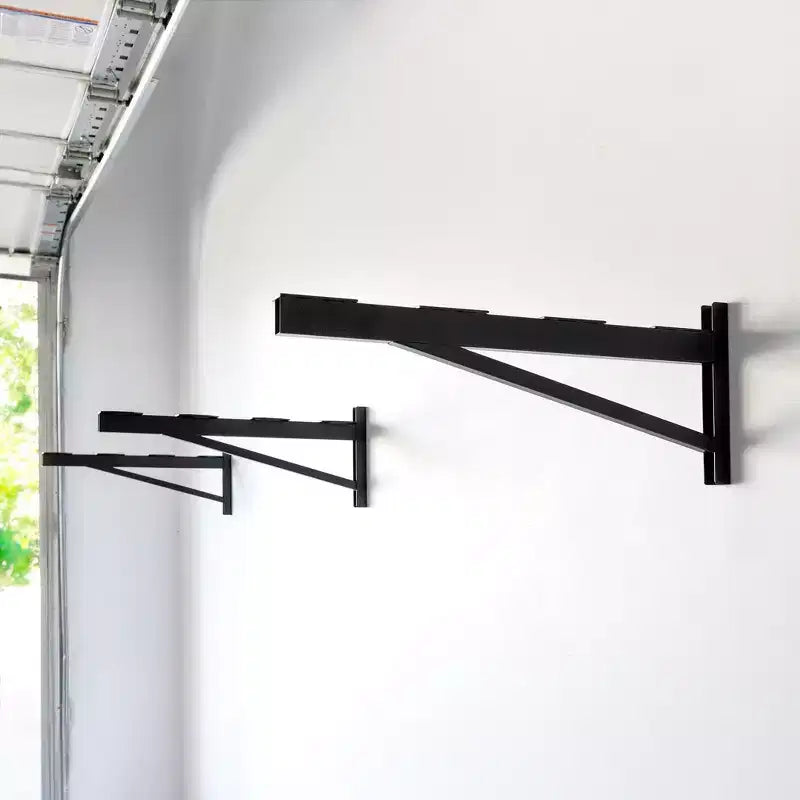 StoreYourBoard 2' x 8' doe-het-zelf-wandplankbeugels | extra stevige garagewandplank