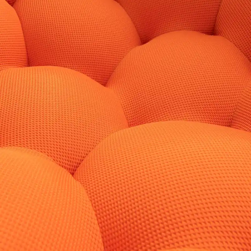 Sofá relax curvo Bubble de 2 lugares, em forma de favo de mel, com tecido têxtil 3D, para sala de estar, salão ou apartamento