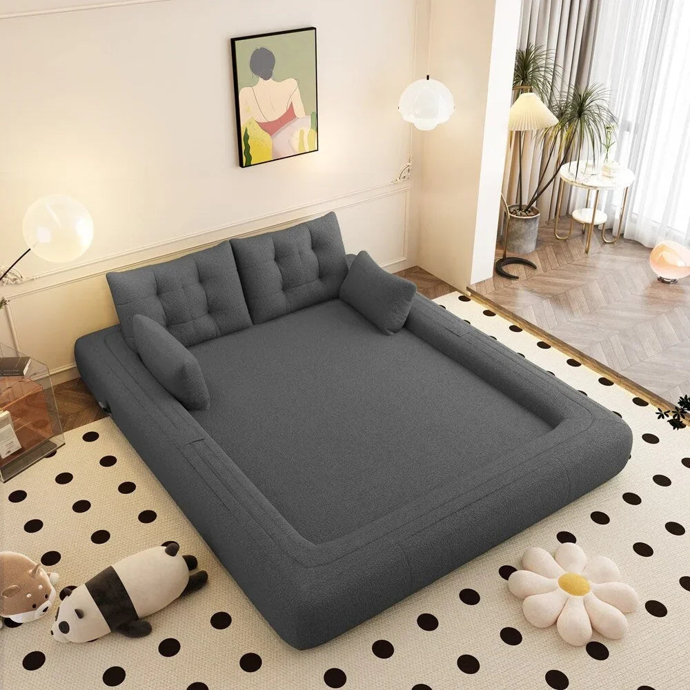 Divano letto pieghevole multifunzionale da 78,7 pollici
