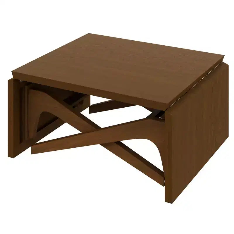 Table basse 2-en-1, table à manger extensible, table à hauteur réglable pour la maison et le bureau, gain de place - ModernLuxe