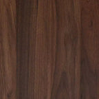 Comodino a 2 cassetti in legno Graceland marrone noce/oro