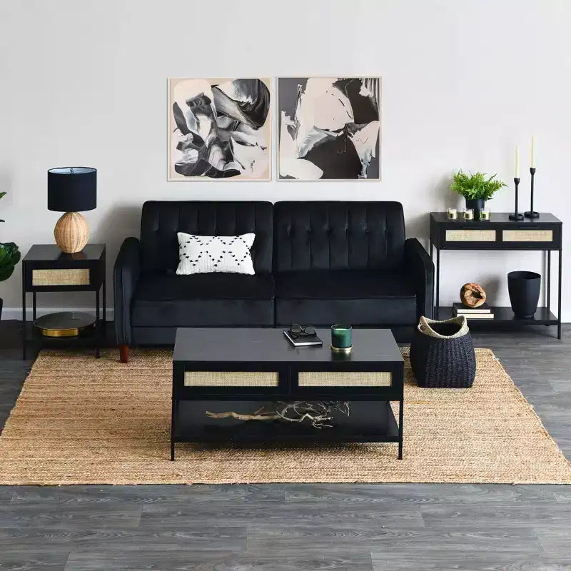 Consolle Bungalow nera