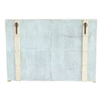 Mobile Contenitore Decorativo in Legno Marrone a 4 Ante, Alto 101,6 cm