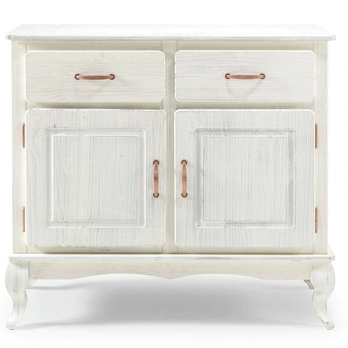 Credenza a buffet in legno verde