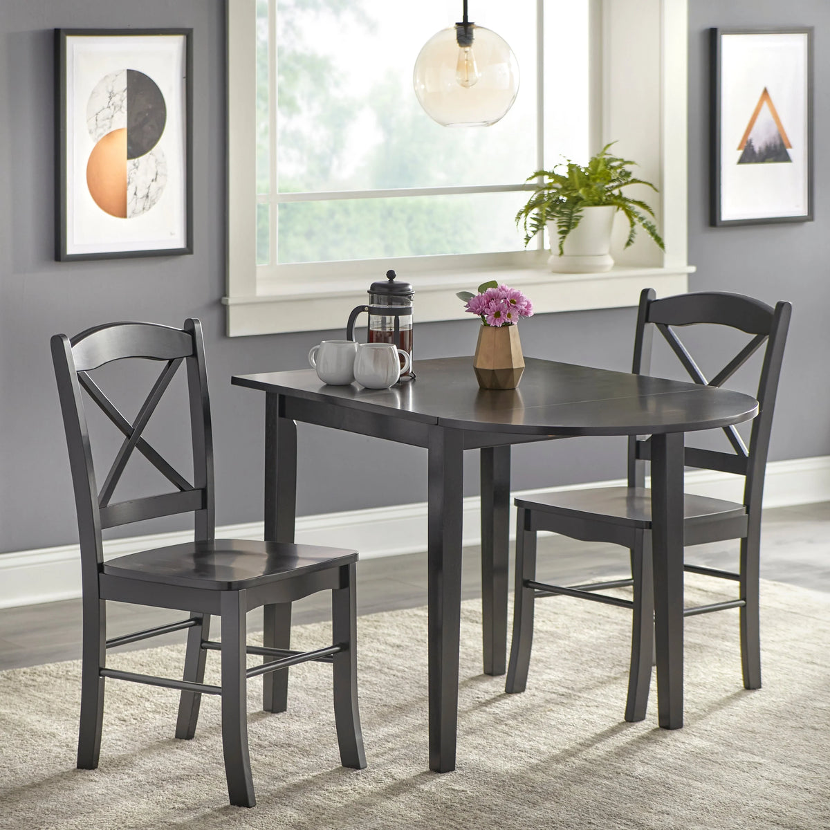 Sedie da pranzo Country Cottage Simple Living (set di 2)