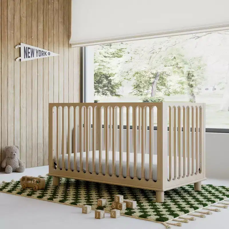 Lit bébé convertible 3-en-1 Storkcraft Sicily Deluxe avec barrière de sécurité pour tout-petit