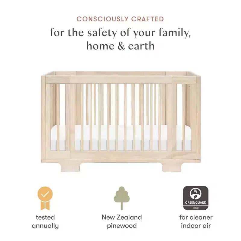 Berço convertível Babyletto Yuzu 8 em 1 com kits de conversão para todas as fases