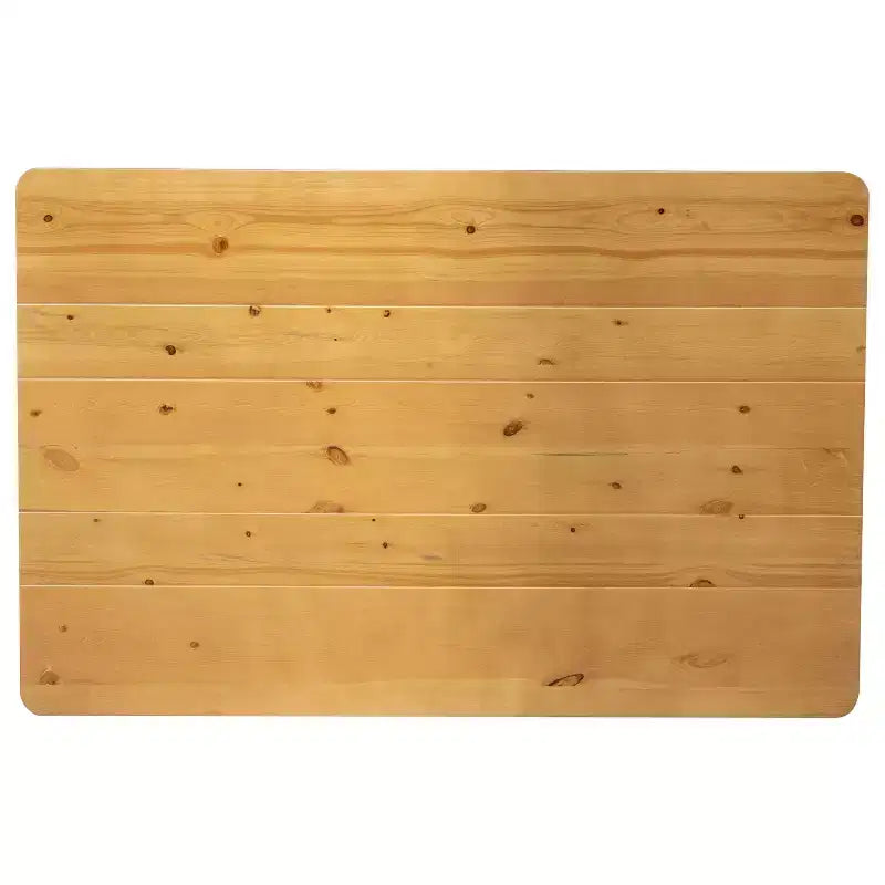 Tavolo da pranzo rettangolare in pino massello Flash Furniture, 46 x 30