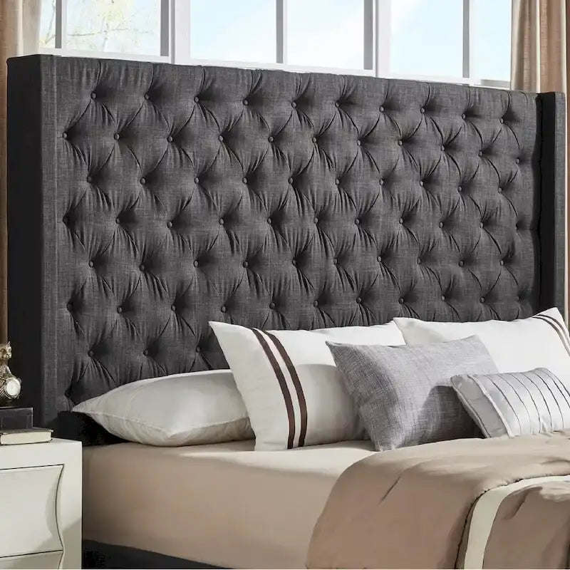 Naples Button-tufted Wingback Headboard only by iNSPIRE Q Artisan