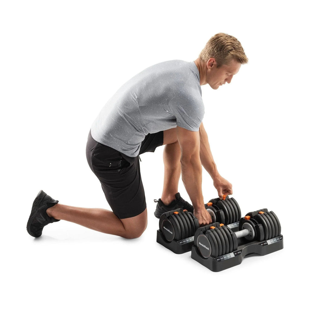 Set di manubri NordicTrack Select-a-Weight da 55 lb